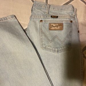 Wrangler stone wash jeans